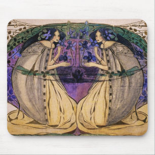 Spring by Frances Macdonald Mouse Mat