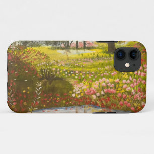 Spring by the Pond, by Gary Poling iPhone 11 Case