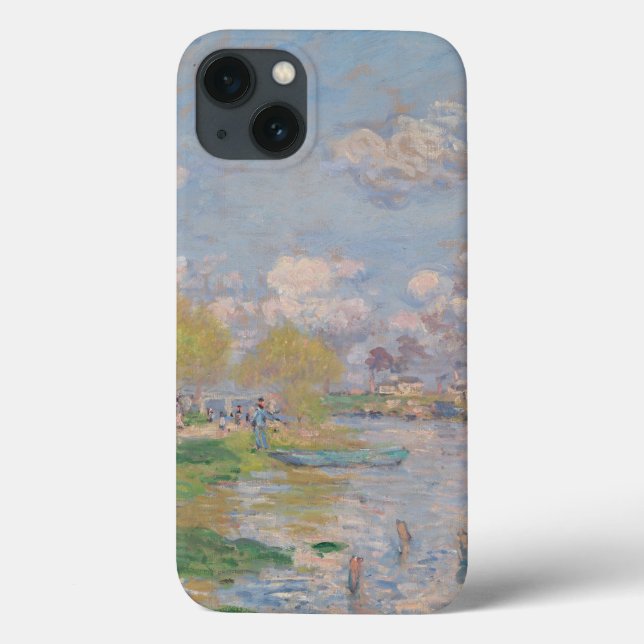 Spring by the Seine by Monet Impressionist Case-Mate iPhone Case (Back)