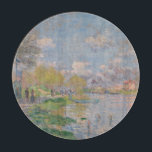 Spring by the Seine by Monet Impressionist Cutting Board<br><div class="desc">Impressionist Painting by Monet - Classic Masterpieces - Monet's Impressionist Painting Series - Spring by the Seine by Monet</div>
