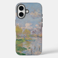 Spring by the Seine by Monet Impressionist