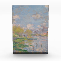 Spring by the Seine by Monet Impressionist