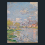 Spring by the Seine by Monet Impressionist Poster<br><div class="desc">Impressionist Landscape Painting by Claude Monet - Classic Masterpieces - Claude Monet's Impressionist Painting Series - Spring by the Seine</div>