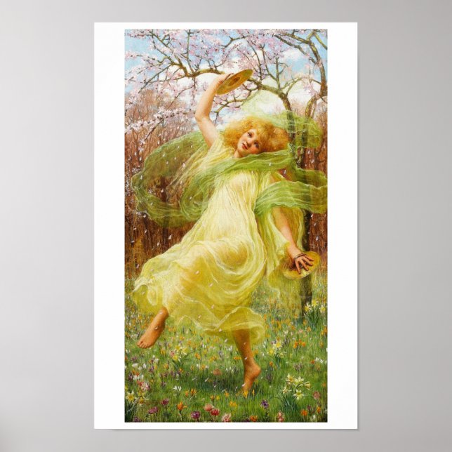 Spring by William Savage Cooper  Poster (Front)
