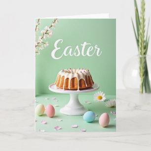 Spring Celebration Cake Card