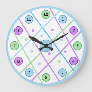Spring Celebration Children's Acrylic Wall Clock
