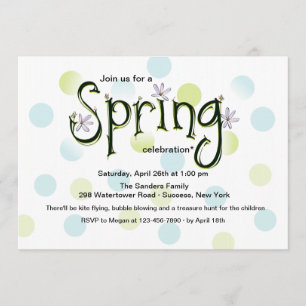 Spring Celebration Invitation