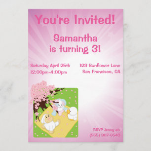 Spring Celebration Picnic Invitation