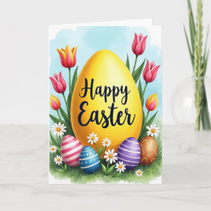 Spring Celebration Scene Card