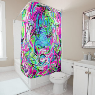 Spring Chaos...... Shower Curtain