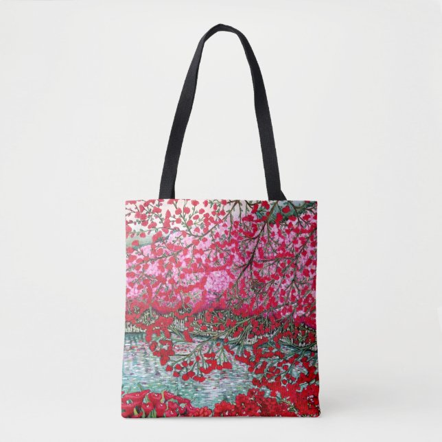 Spring Cherries. Tote Bag (Front)