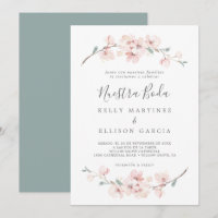 Spring Cherry Blossom Spanish Nuestra Boda