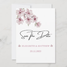  Spring Cherry Blossom The Wedding Of Invitation