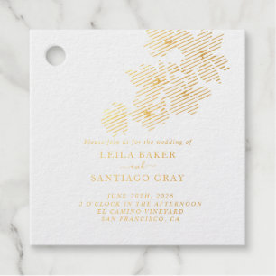 Spring Cherry Blossom The Wedding Of Invitation Favour Tags
