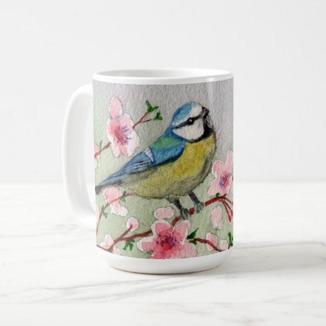  Spring Cherry Blossoms Coffee Mug (Front Left)