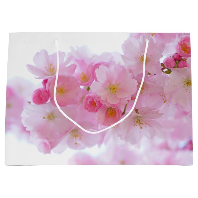 Spring - Cherry Blossoms Large Gift Bag (Front)