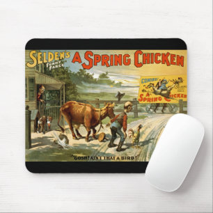 Spring Chicken Mouse Mat