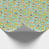 spring chicken wrapping paper (Corner)