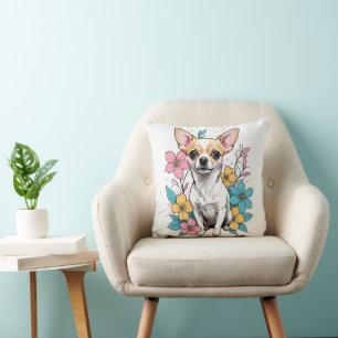 Spring Chihuahua Cushion