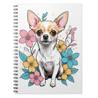 Spring Chihuahua Notebook