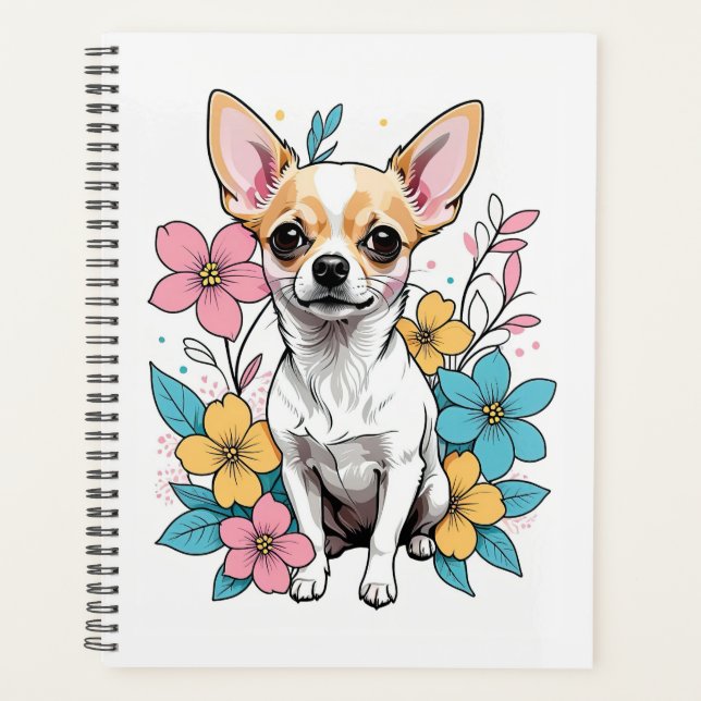 Spring Chihuahua Planner (Front)