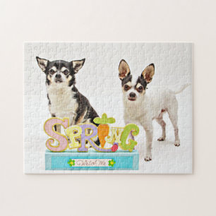 Spring Chihuahua's Jigsaw Puzzle