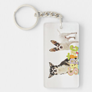 Spring Chihuahua's Key Ring