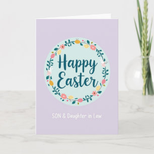 Spring Circle Wishes Card
