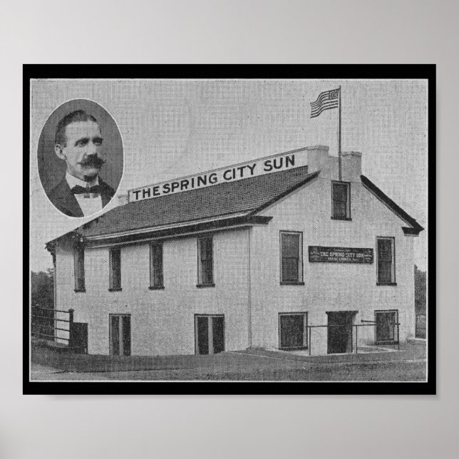 Spring City Sun Pennsylvania Poster (Front)