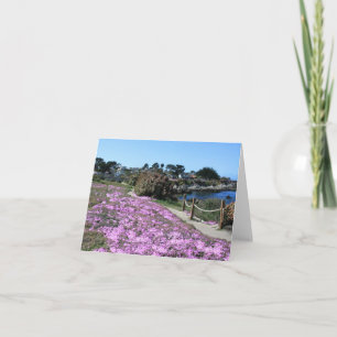 Spring Coast Line, Blank Note Card