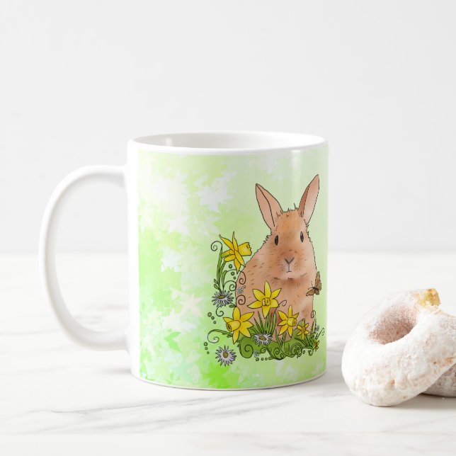 spring coffee mug (With Donut)