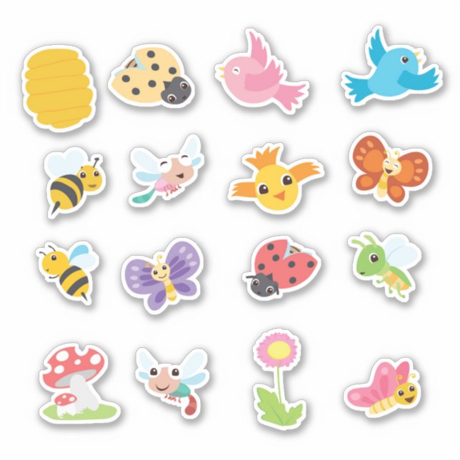 spring collection  sticker (Front)