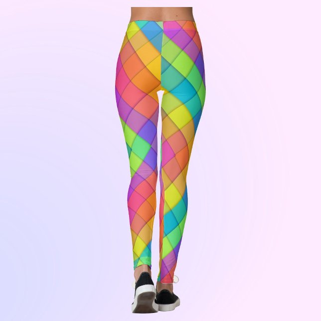 Spring Colour Blocks of Colour XS - XL Leggings (Creator Uploaded)