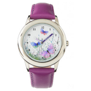 Spring Colourful Butterflies Flying in Nature Watc Watch