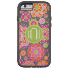 Spring Colourful Floral Pattern Custom Monogram