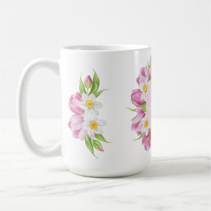 Spring Colourful Flower Kids Birthday Coffee Mug