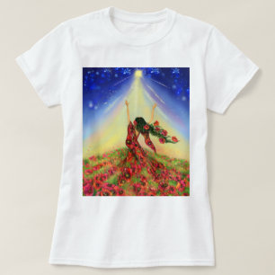 Spring Comes After Winter - Magic - Flowers Girl T-Shirt