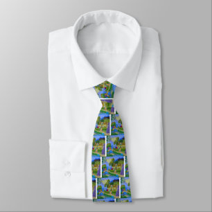 Spring Cottage Tie