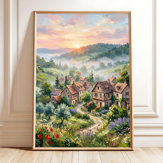 Spring Countryside Impressionist Wall Art (Creator Uploaded)