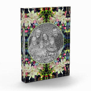 Spring Crabapple Blossoms Frame Add Your Photo Block