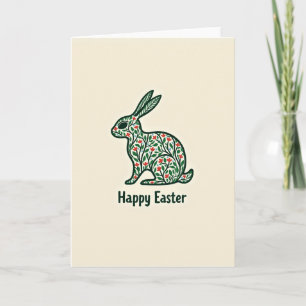 Spring Creature Botanical Card