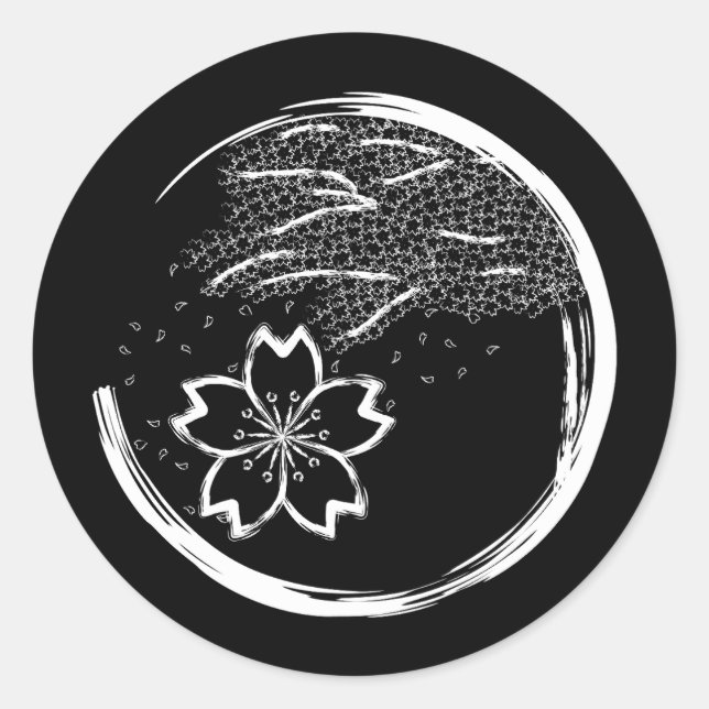 Spring Crest Classic Round Sticker (Front)