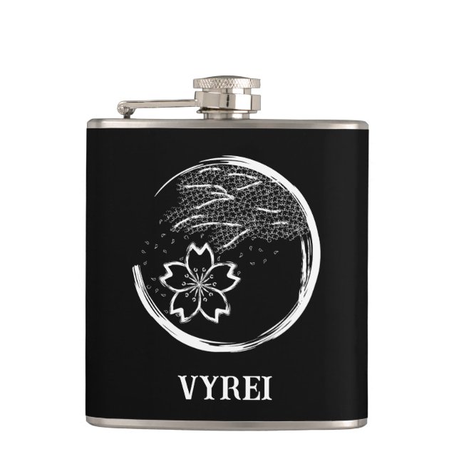 Spring Crest Hip Flask (Front)