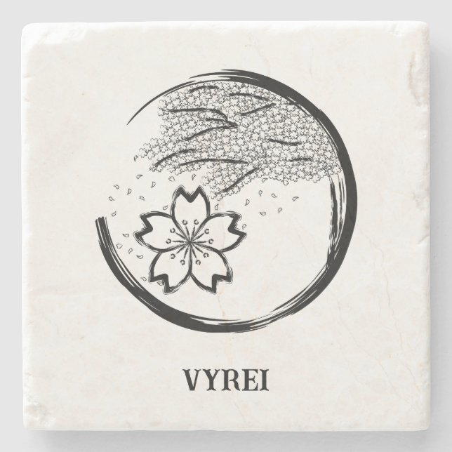 Spring Crest Stone Coaster (Front)