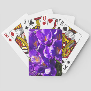 SPRING CROCUS PLAYING CARDS