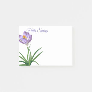 Spring Crocus Post-it-Notes Post-it Notes