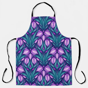 Spring crocuses apron