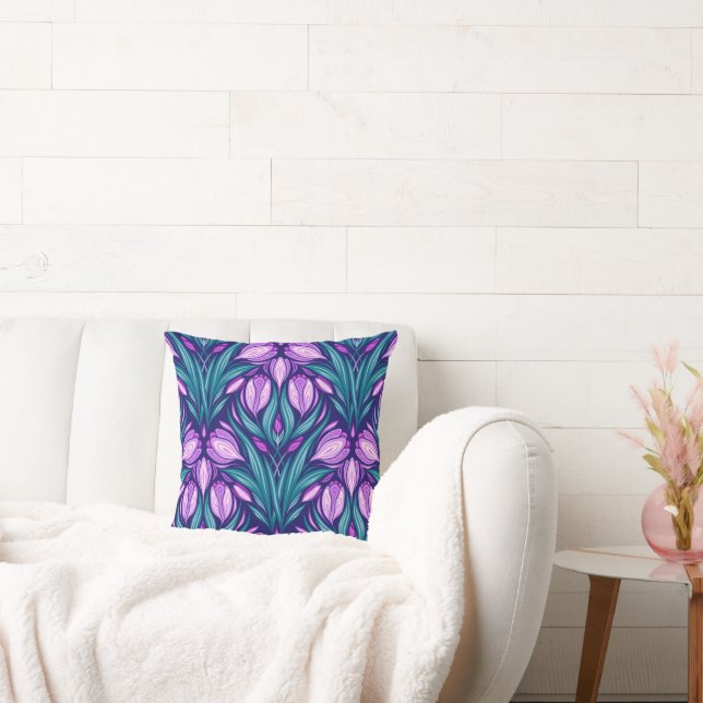 Spring crocuses cushion (Couch)