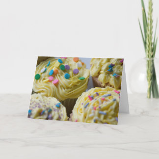 Spring Cupcake Card