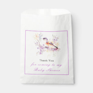 Spring Cute Bird Baby Shower Favour Bags